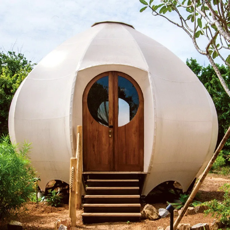 Outdoor scenic net red star tent, wild luxury camp camping restaurant tent, camping camping tent hotel