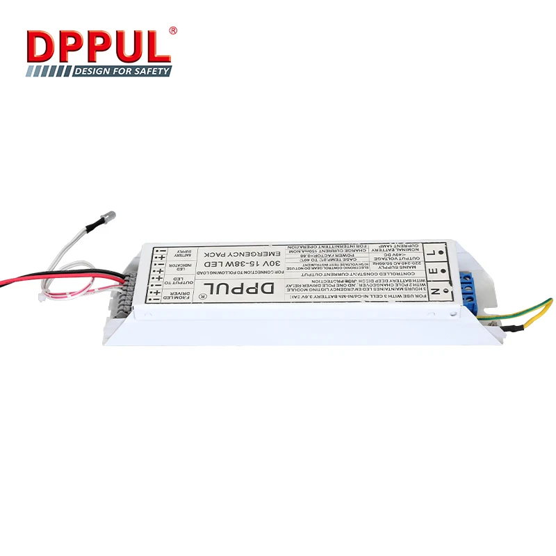 DPPUL LED light battery backup rechargeable power emergency light pack