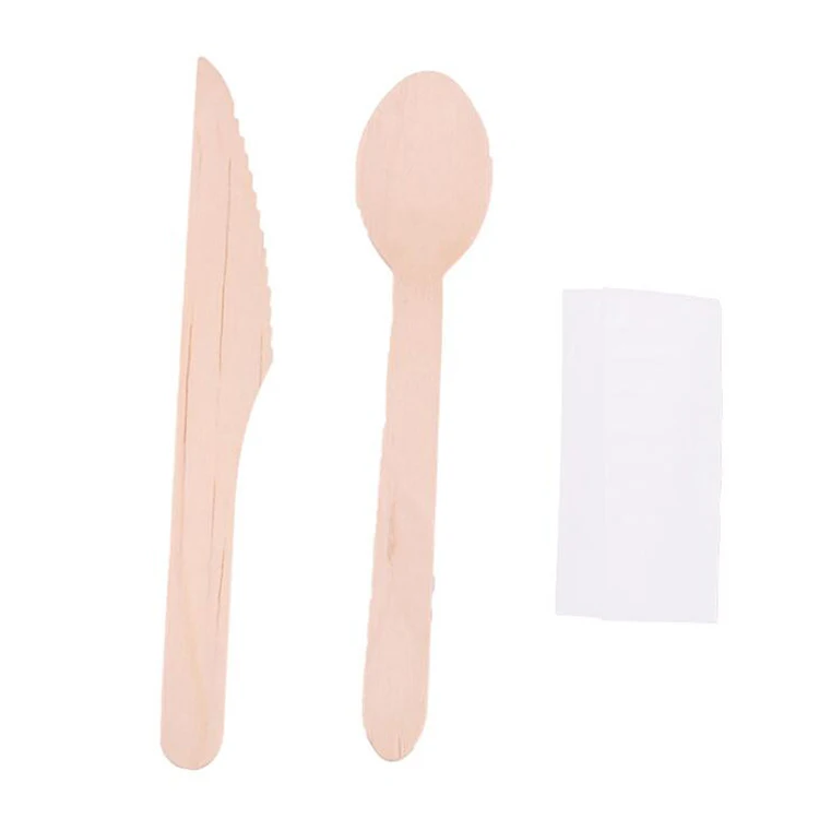 Birch Cutlery Cheese Knife Set Table Wooden