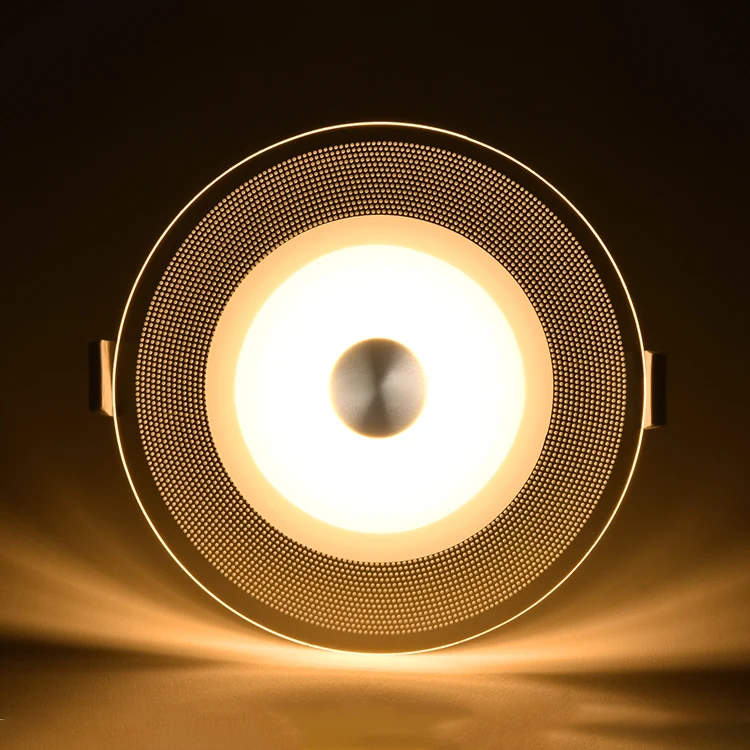 Dimmable LED Downlights LED SMD Energy Saving CCT Adjustable 5W  Hotel Home Recessed Ceiling Downlight with CE RoHS