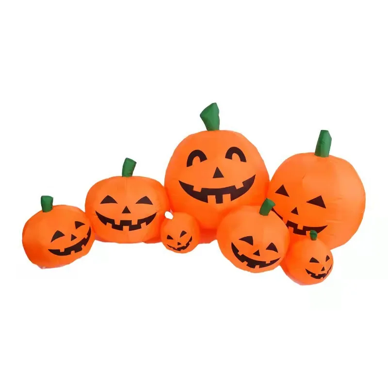 Good Quality 5 Ft Halloween Inflatable Outdoor Cute Ghost Textured Glass Pumpkin Tea Light Holders
