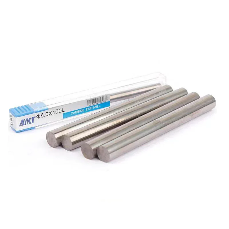 HRC50 milling tools 2mm 3mm 4mm 5 -20mm carbide round bar solid carbide rods Tungsten Carbide Rod for CNC milling machine