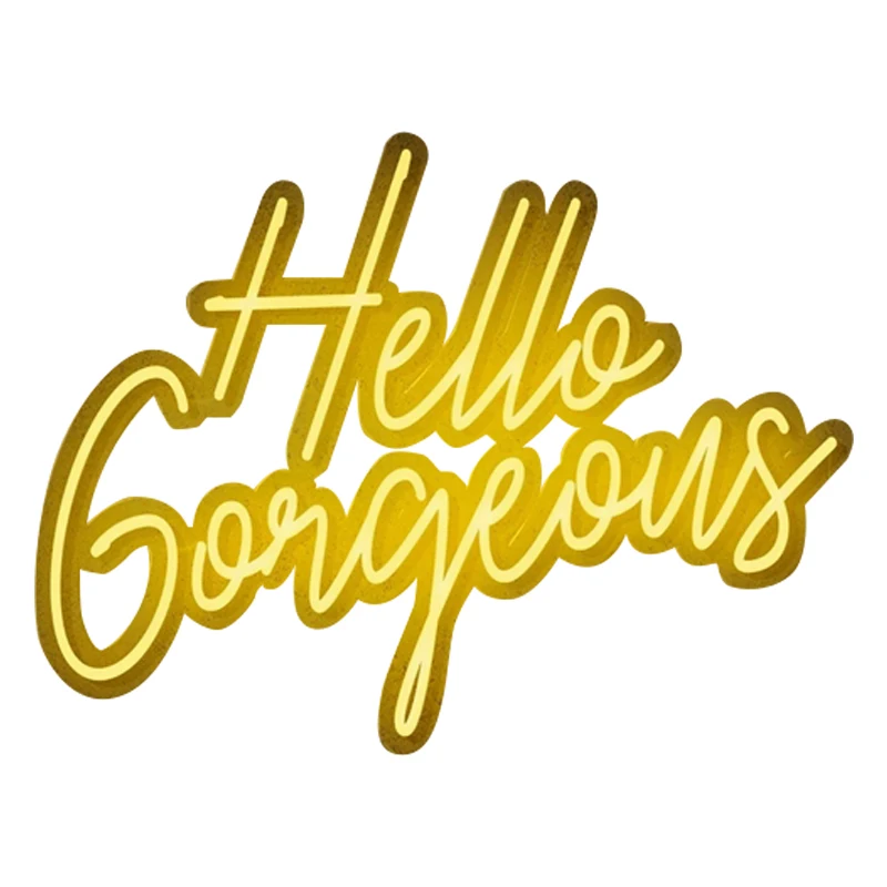 Fashion Design Selicor Personalized Romantic Writing Letters Rgb Colorful Flex Light Wall Decor Bar Led Custom Neon Sign