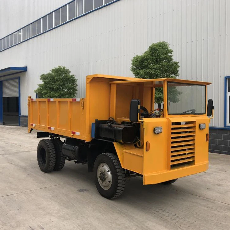 Heavy Load Hydraulic Four Wheels Cargo Delivery Vehicle for Sale Ideal for Mining and Construction