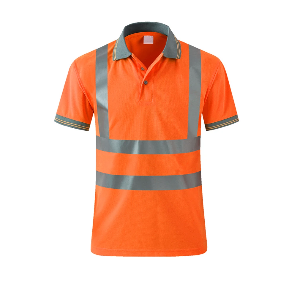 wholesale safety workwear reflective work T shirts men