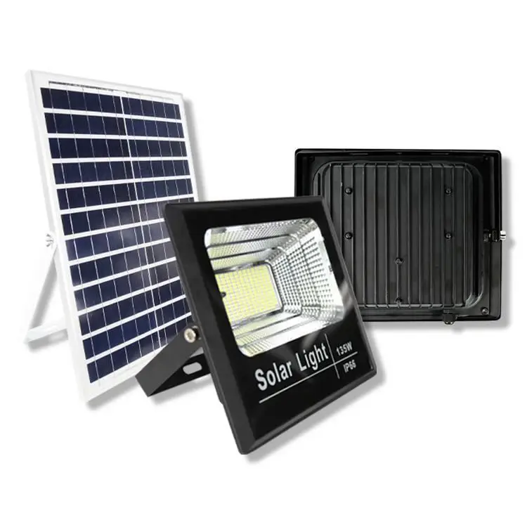  Human Movement Induction Waterproof ip66 lamparas solares tennis court 135w 250w solar led flood