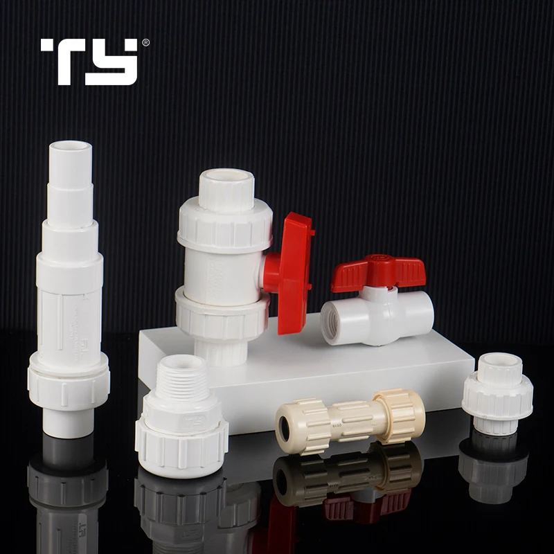TY American market valve NSF UPC plastic CPVC UPVC PVC Compact ball valve for water system