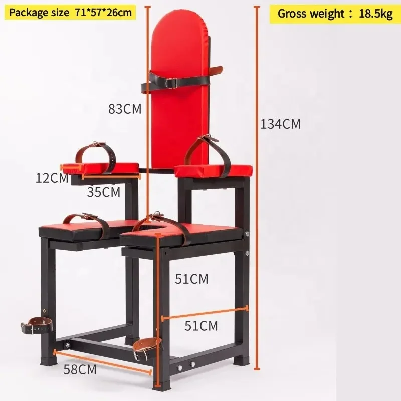 Spot goods Detachable Aid Stool Adult Couple sex Furniture conditioning restraint Multifunctional bondage Binding Queen chair