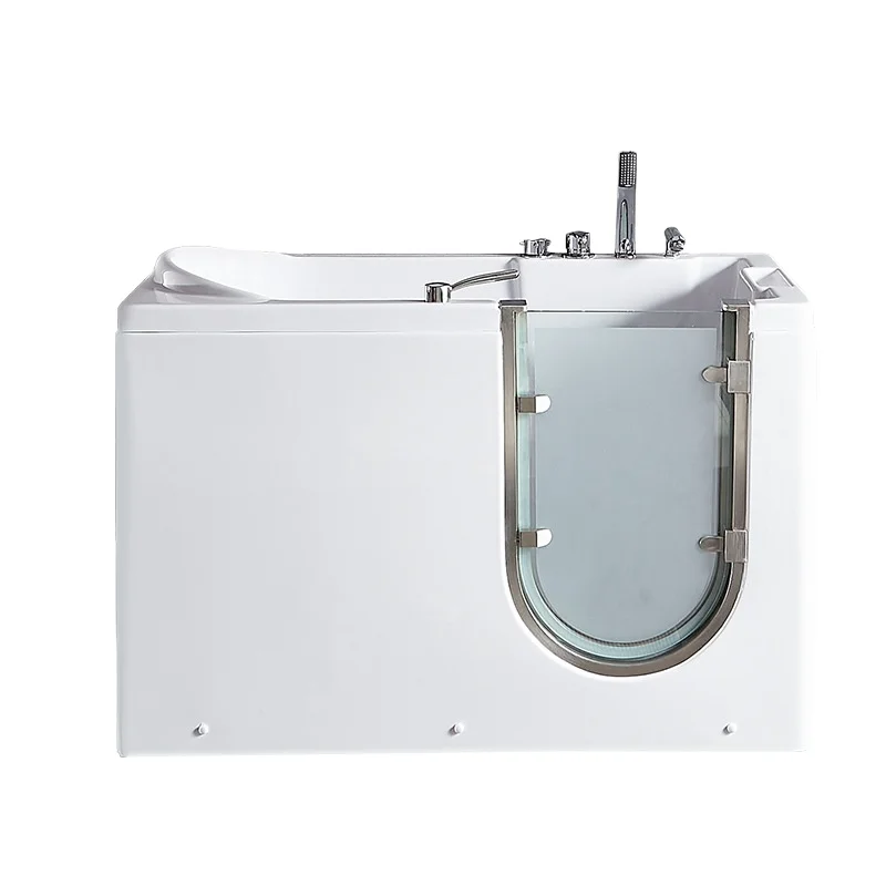 Air Bubble & Whirlpool Massage Bathtub With Seat Walk In Tub Walk in Tub Walk In Bathtub