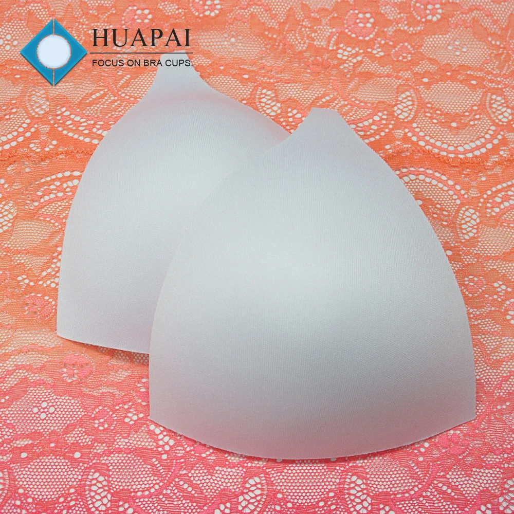 Factory price 51602 triangle molded bra cup large size cheap bra cup for bikini