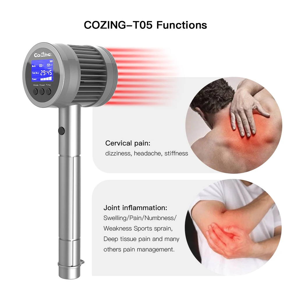 Hot Sale LLLT 25 Pieces of 808nm/650nm Red Light Laser Hand-held Cold Laser Pain Relief Device Therapy Equipment