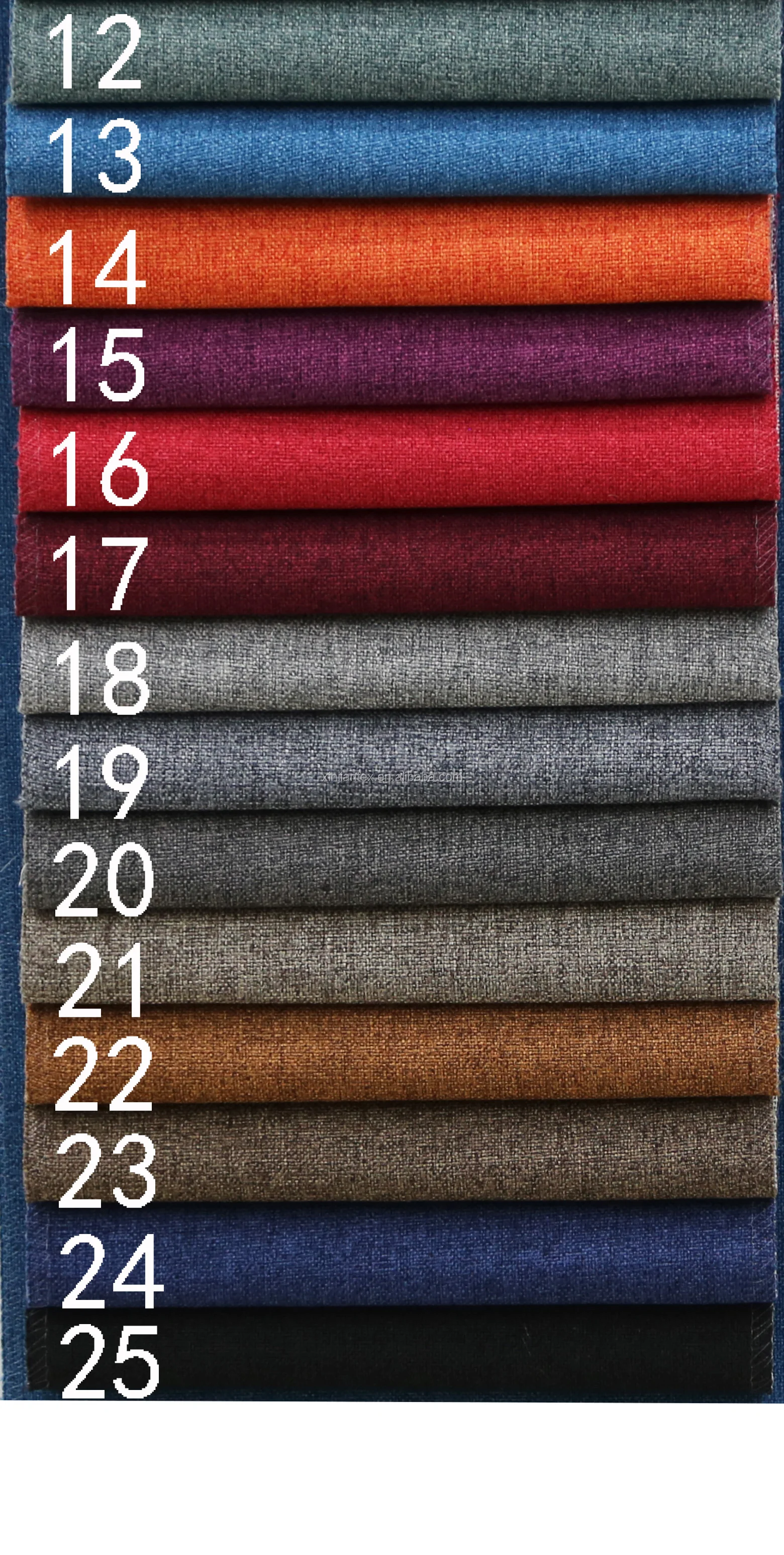 Низкий минимальный заказ, полиэфирная льняная дакроновая ткань