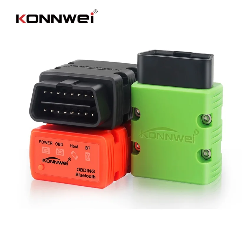 Original KONNWEI KW902 V1.5 ELM327 OBD2 Interface Mini BT5.0 Wireless Scanner Diagnostic Tool for Android