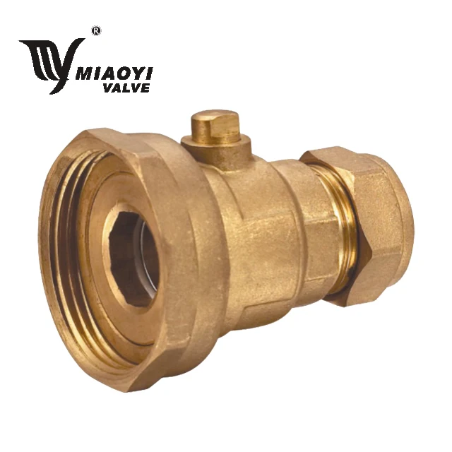 Латунный клапан насоса для управления потоком воды и системы отопления