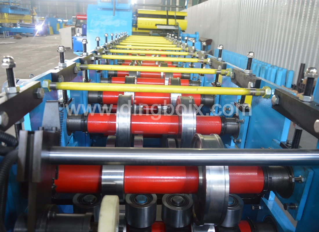 Customized Two rows of Stud and track roll forming machine  C and U channel machine