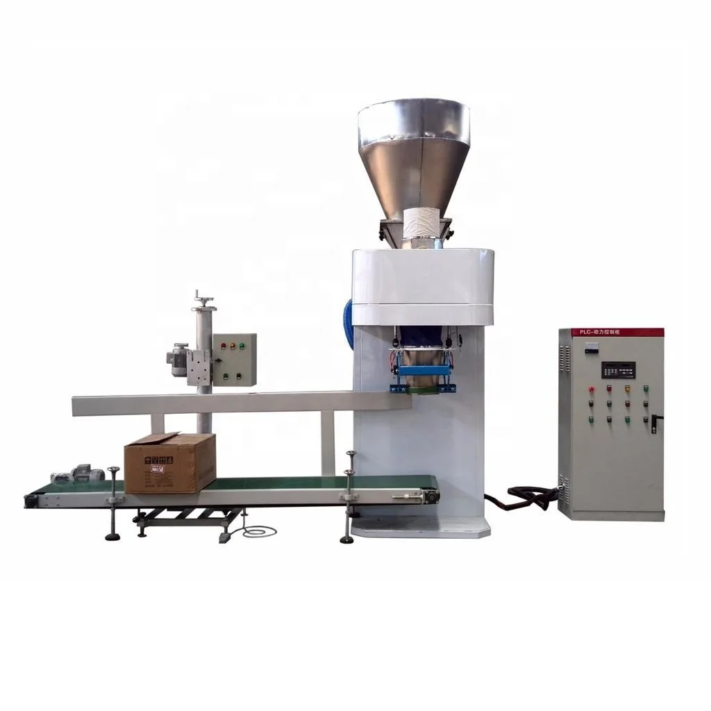 Open Mouth Bag 25kg 50kg Explosion Proof Ammonium Bicarbonate Fertilizer Packing Machine