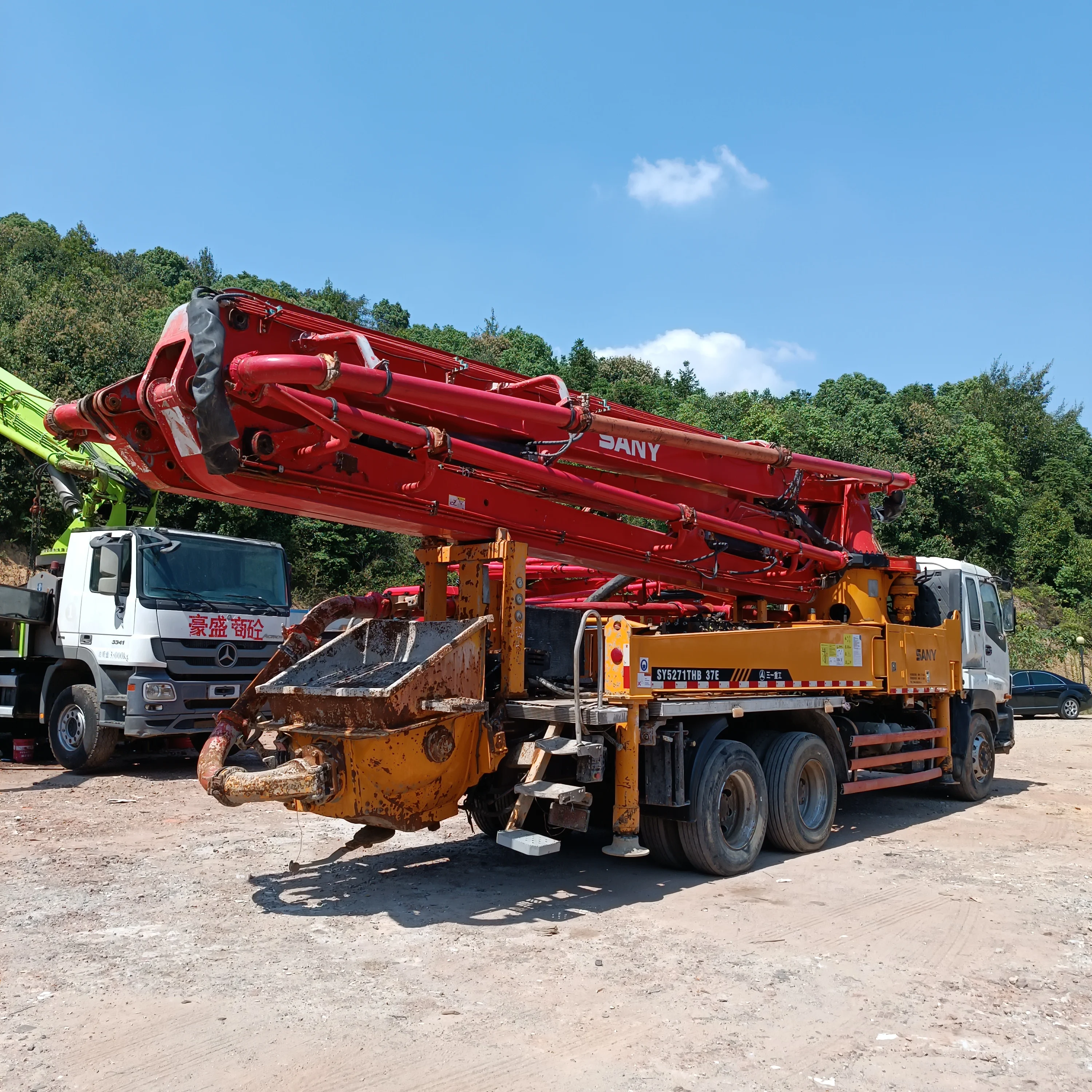 China Supplier Affordable Sale Reliable Performance Strong Build Diverse Applications Boom Concrete Pump Truck