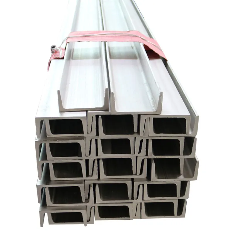 JIS AISI ASTM GB DIN EN Standard and 304 Series Grade stainless steel c I channel u shaped bar