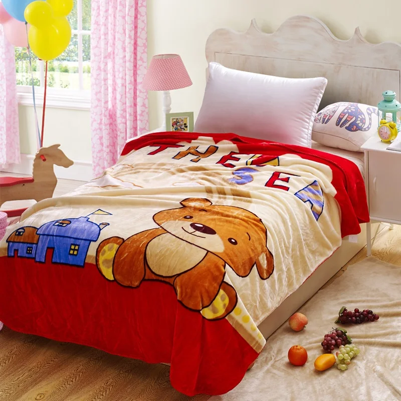 Детские складные фланелевые шали и одеяла