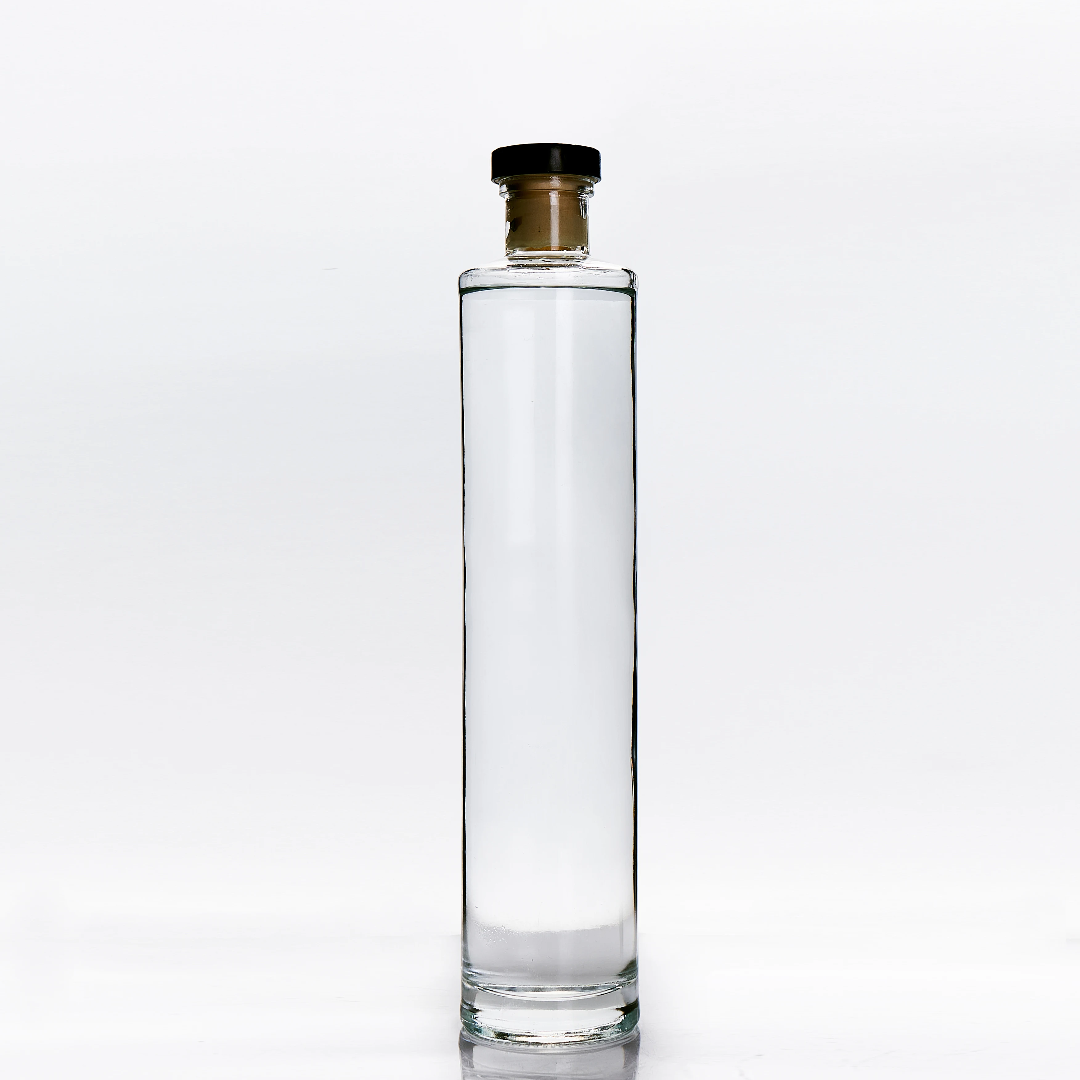 1000ml personalized transparent glass bottle wine packaging filling bottle