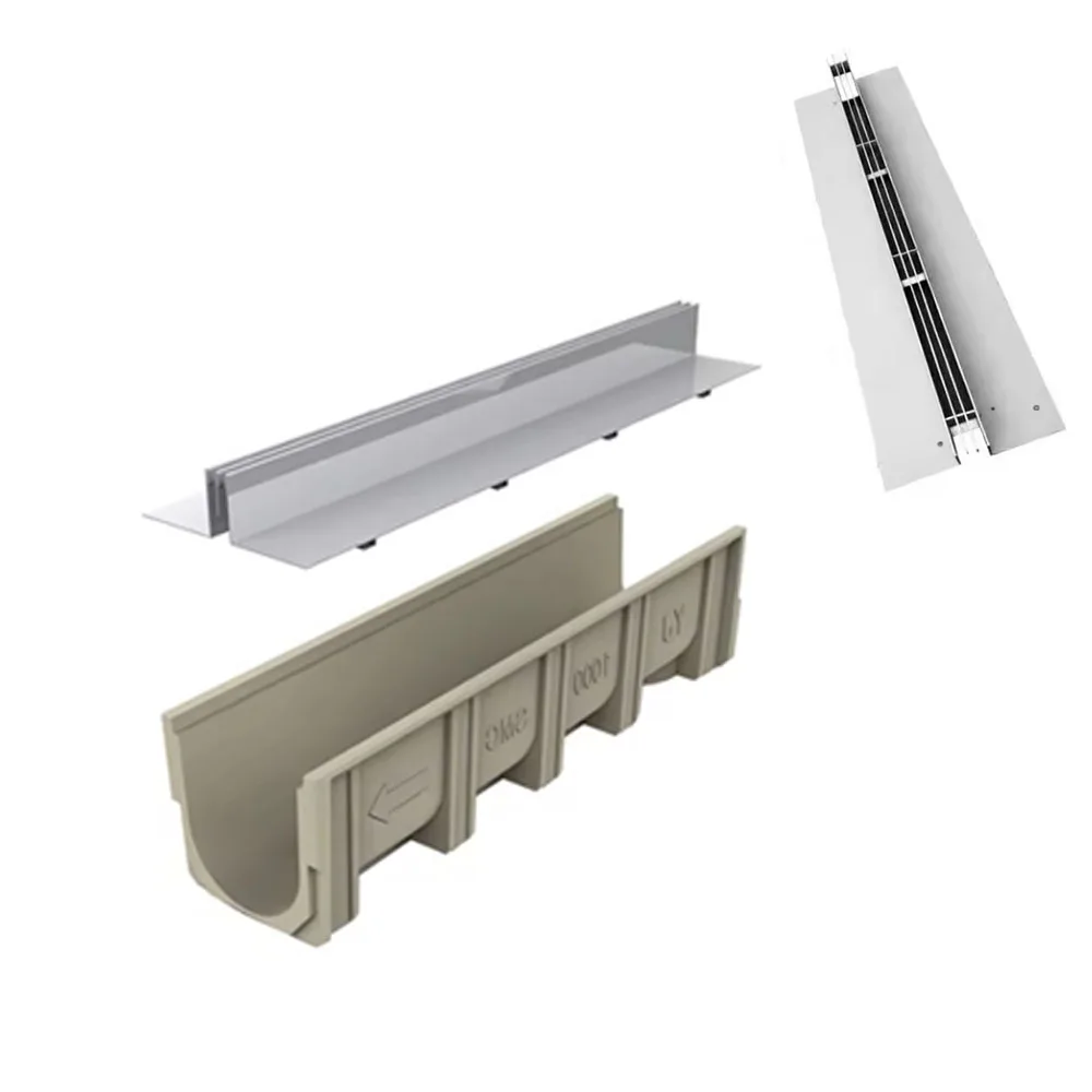 Hot selling Stainless Steel Linear Gutter Strong Pressure Resistance Drain Water Grating Linear Gutter Ditch Gap Ditch Cover