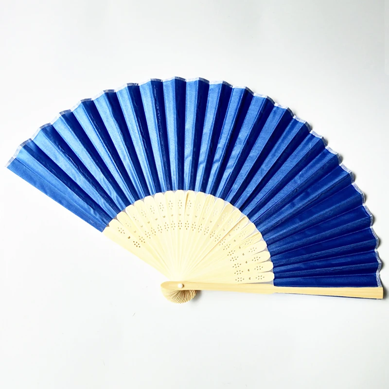 Factory price silk hand fans wedding gifts nice fans wedding favors