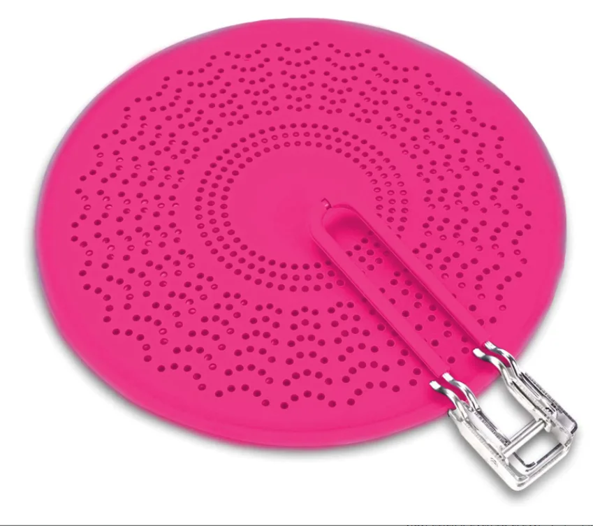 Silicone Splatter Screen  Pan Cover with Folding Handle
