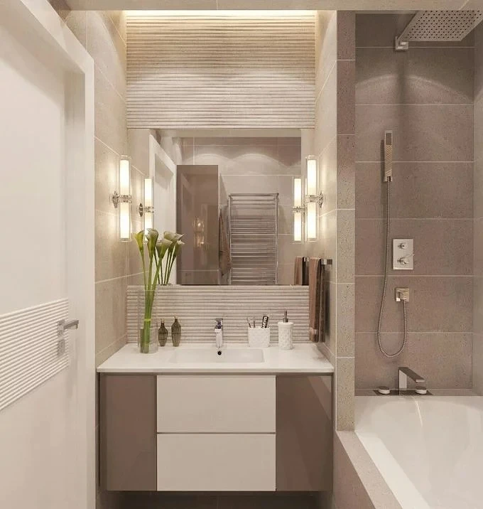 BFP Price Modern Design 48 Inches Solid Wood Irregular Shape Hotel Bathroom Furniture Vanity Made in China