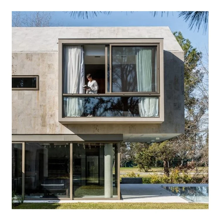 High Quality Narrow Frame Sliding Windows Customize Aluminum Glass Windows Frame for Home Office