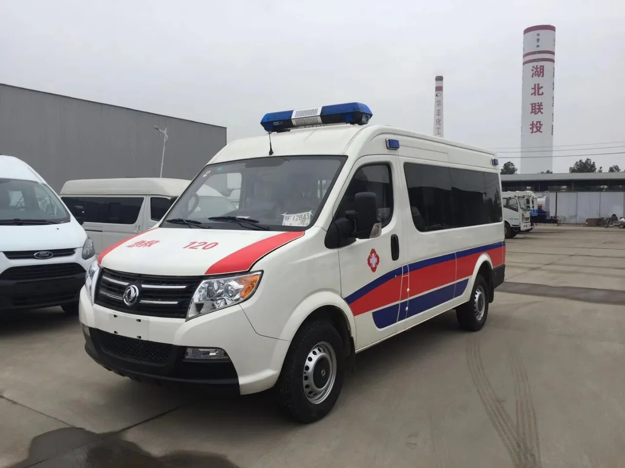 
Ford New Ambulance Vehicle Stretcher Bottom Price China Car Red White Nude Set Transit Medical Bulk Time Ship Color Wax 