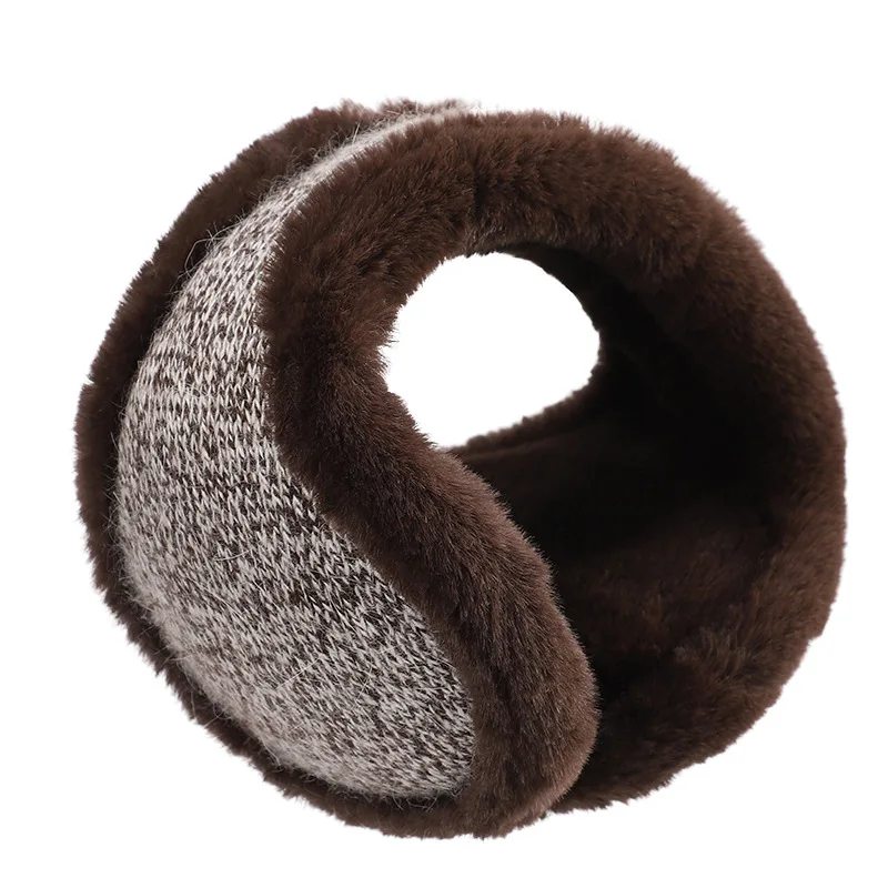 Лидер продаж, модные пушистые теплые наушники, защитные наушники для зимы