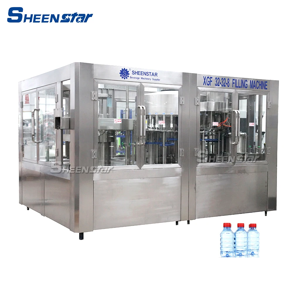 High Quality  LIBYA drinking water plant mineral water filling machine