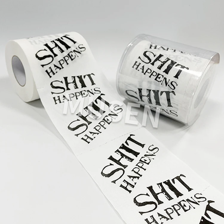 Factory direct supply emergency shit happen toilet paper for