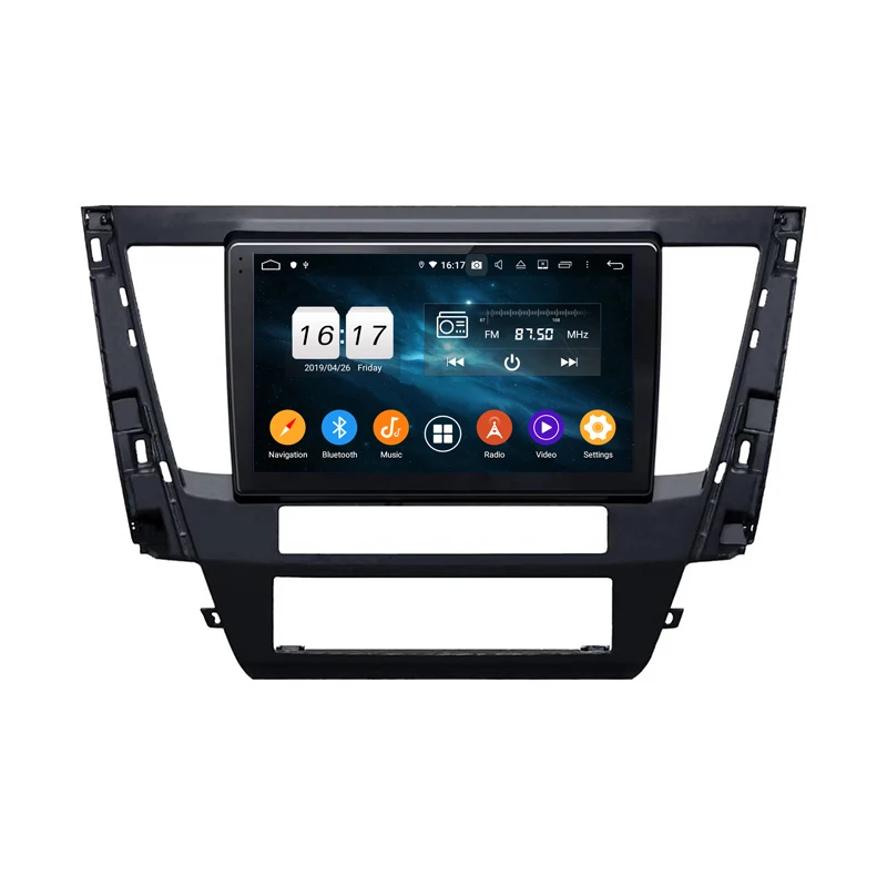 Klyde new arrival 10.1' touch screen player car radio for Pajero 2020 with car accessories carplay android car video dvd player