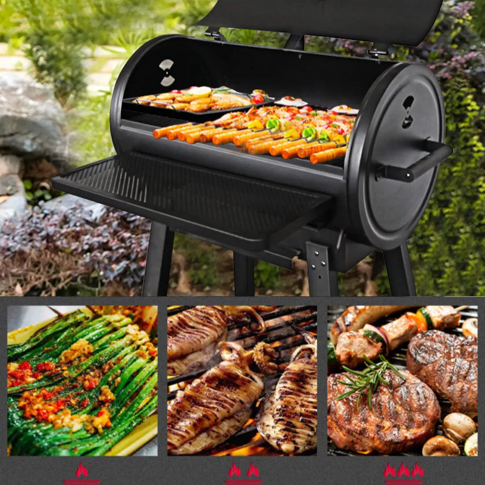 Quality Guaranteed Chimney Camping Machine Durable Steel Charcoal Grill Portable Charcoal Grill