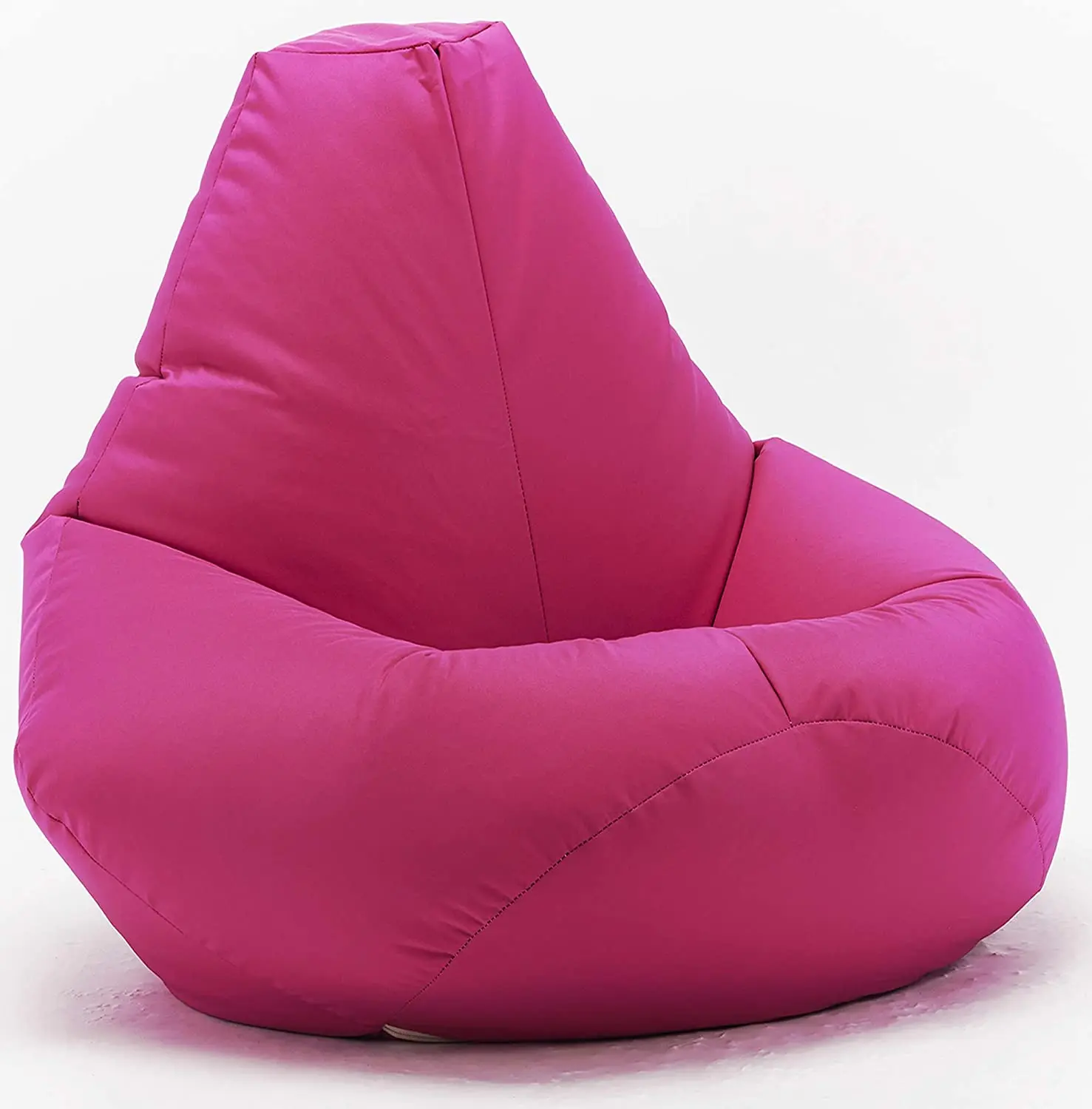 Customizable large horn-shaped lazy foldable sofa fabric can be filled with moon pod 2 in 1  bean bag chair