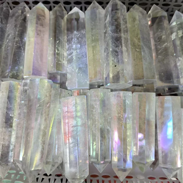 Premium point tower wholesale bulk spiritual products natur angel aura clear quartz crystal healing wands for Decor