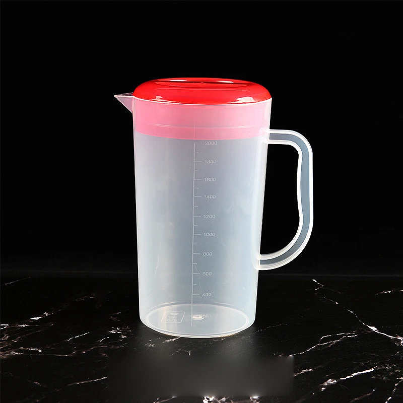 Eco-Friendly 2.2L Transparent Plastic Water Jug for Restaurant Pitcher