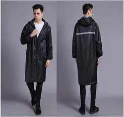 High Visibility Traffic Guilder Security Guard Reflective PVC Safety Raincoat