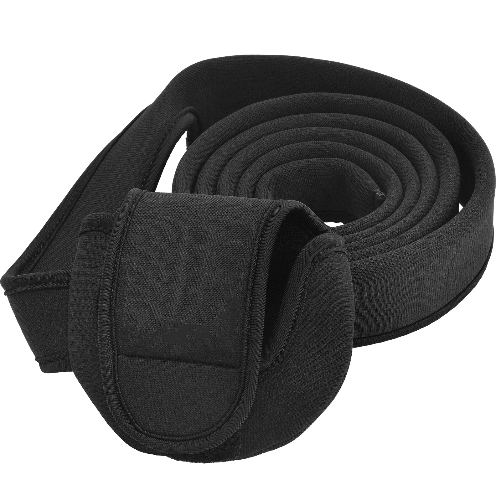 Fly Fishing Integrated Protective Cover for Left-Handed Users, Black Rod Cover Made of Durable Diving Fabric, Anti-Scratch
