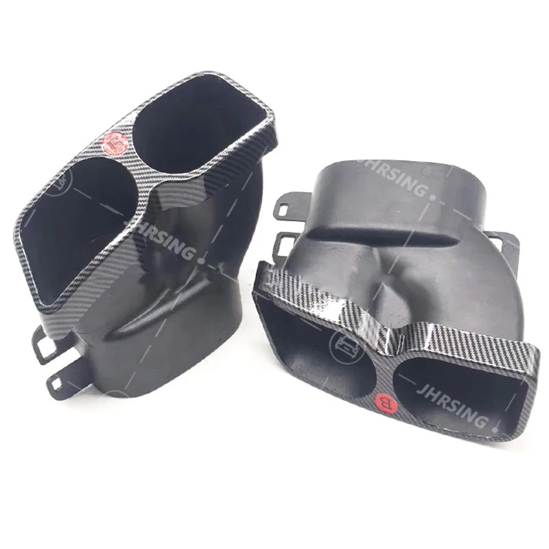 Suitable for Mercedes-Benz C E S Class W205W212W213W222 Exhaust Pipe Modified  print Carbon Fiber Tail Throat