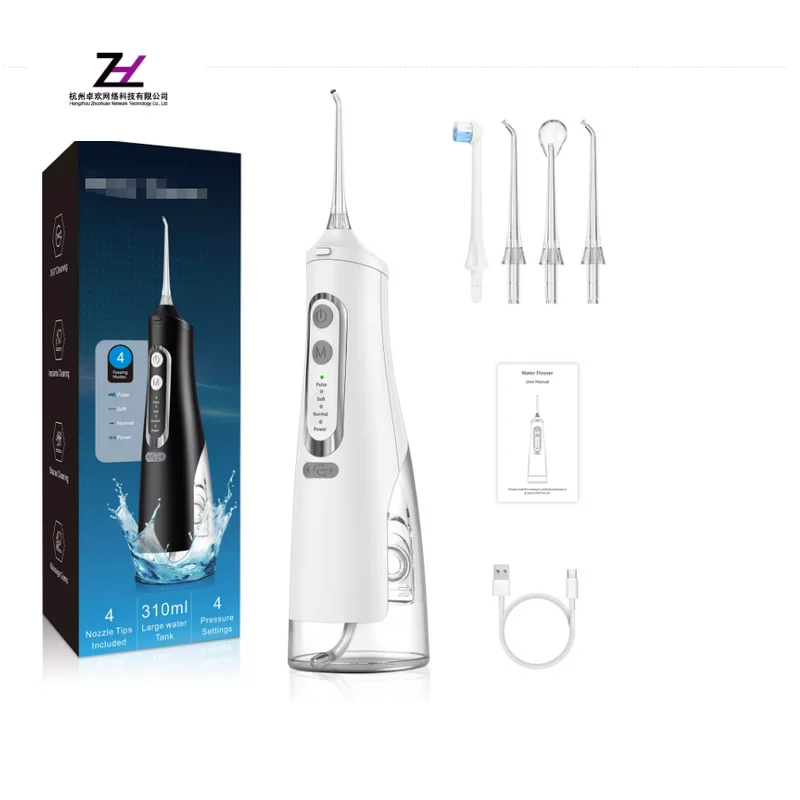 Oral Irrigator Cheap Wholesale IPX7 Waterproof Teeth Whitening Equipment Home Travel Dental Floss Water Flosser