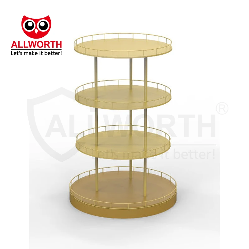 Retail Display Stand Movable Shop floor spinner display rack sock display rack