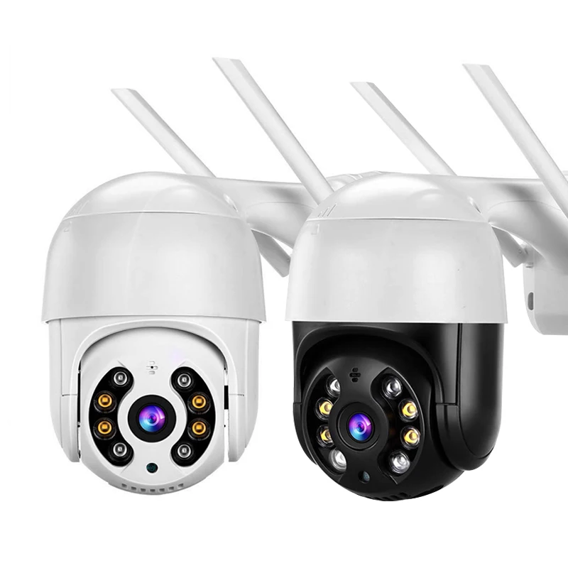 2mp 3mp 5mp ptz camera auto tracking outdoor night vision h.265 4X digital zoom ai human detection wifi cctv camera