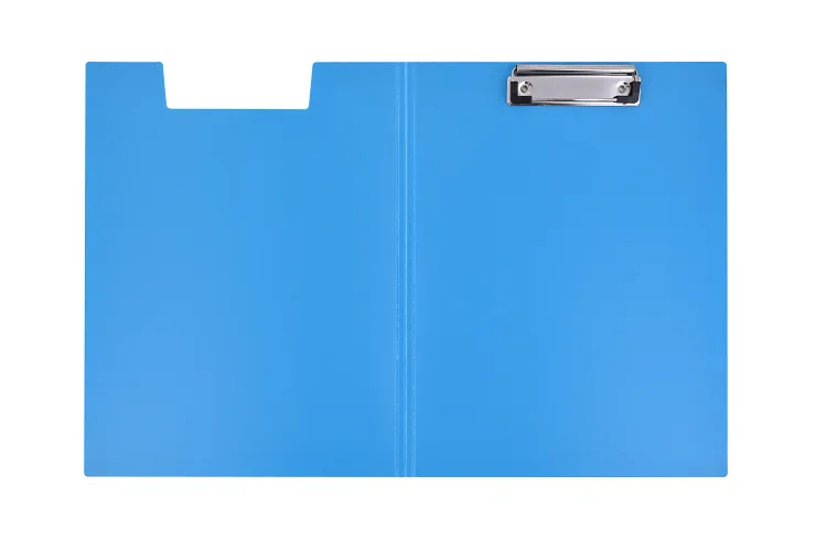 Schools Hospitals Office Supplies Custom A4 File Clip Board Menu Clipboard Double Foldable