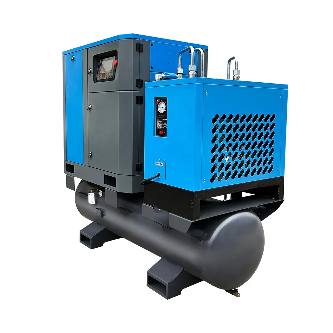 Screw Air Compressor Manufacturer Produce All in One Air Compressors
