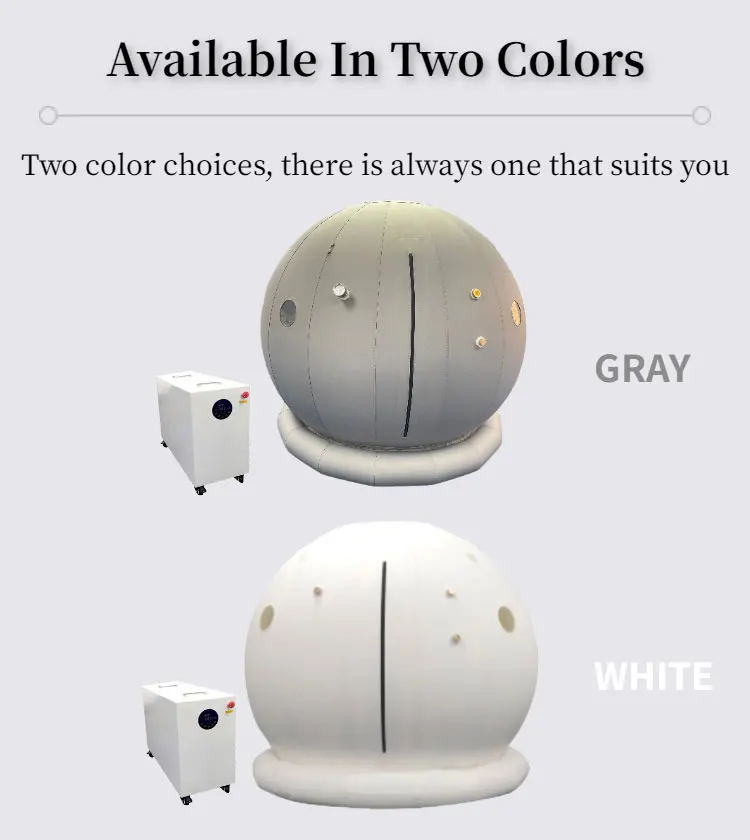 hyperbaric chamber 2.0 ata sitting type 1.4 ata hyperbaric oxygen therapy chamber