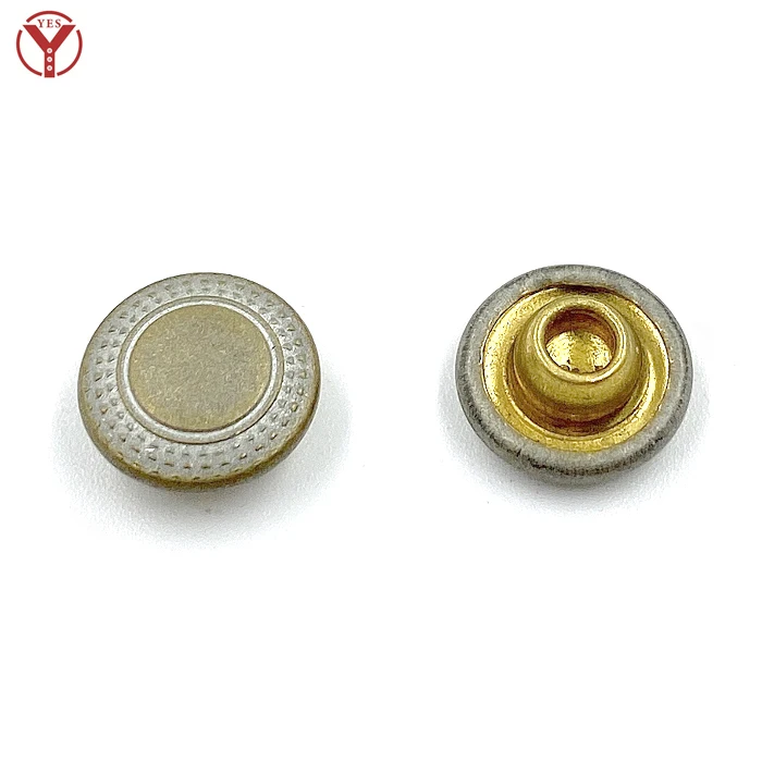 
9MM CAP RIVET in barrel plating brass tin color 