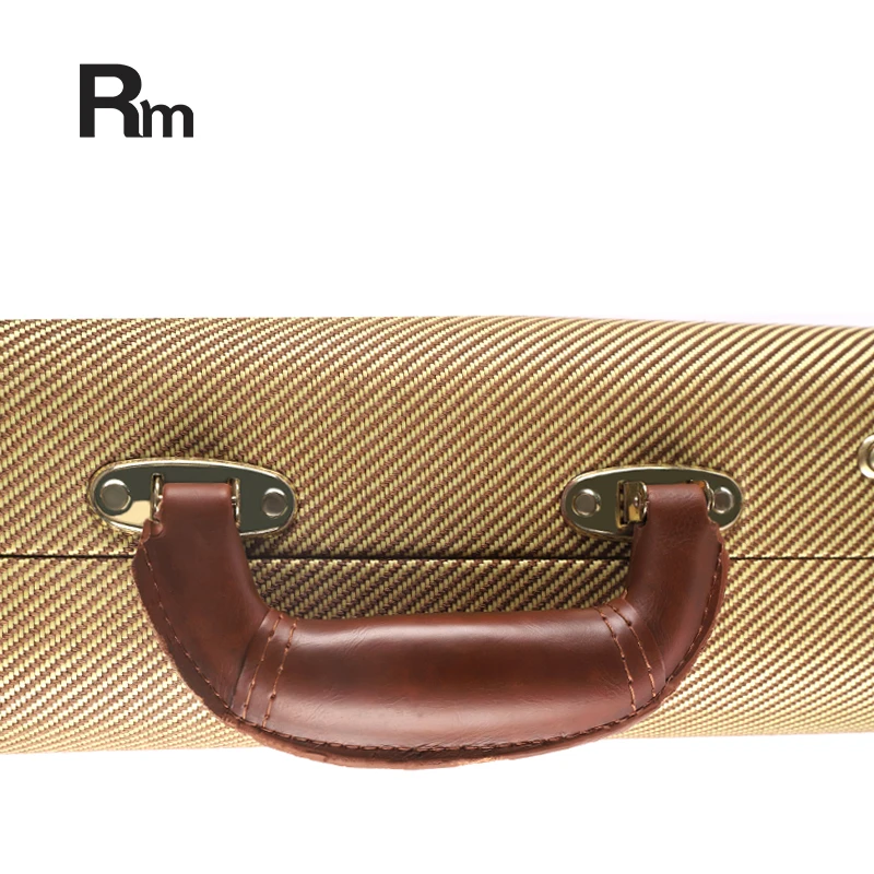 WC 35 Rm Rainbow Wholesale Custom  Electrical Guitar case Hard Leather Case Instrument Bags & Cases