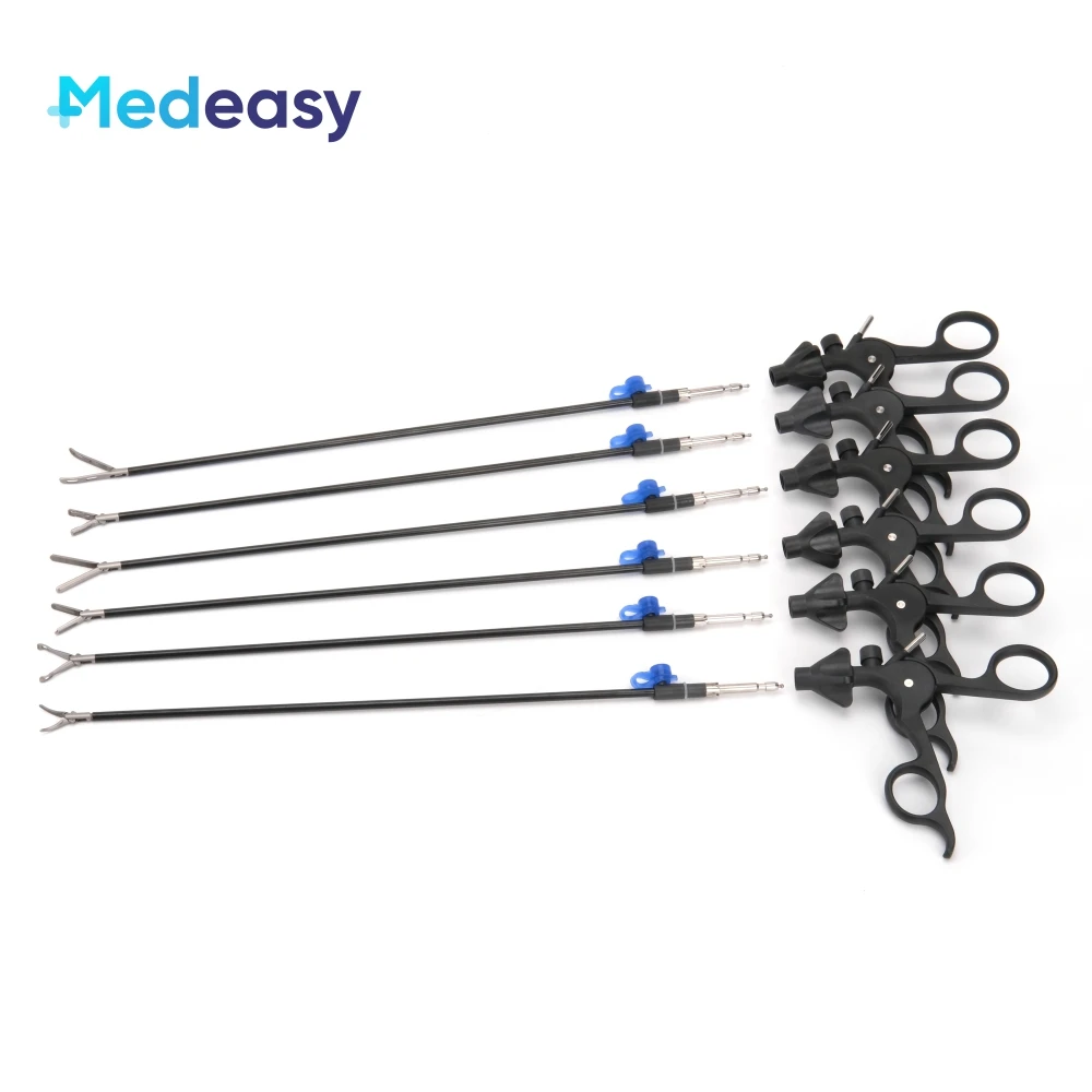 Medical Reusable 5mm Laparoscopic Surgical Hand Instruments Grasper Scissors Forceps Dissector for Laparoscopy Abdominal Surgery
